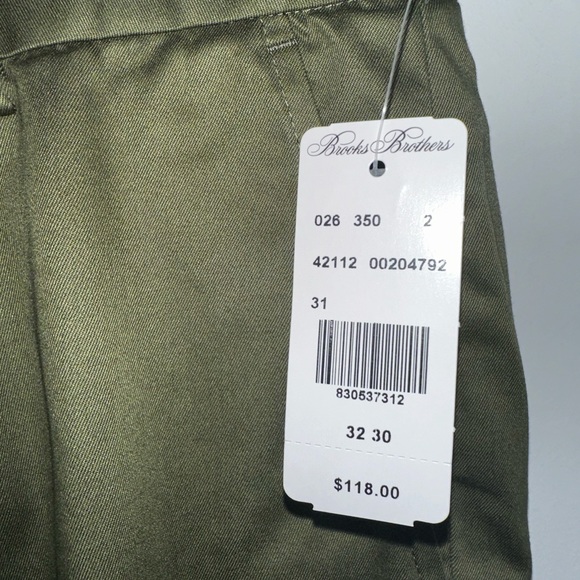 MILANO FIT STRECH ADVANTAGE CHINO PANTS - Brooks Brothers - Picture 3 of 3